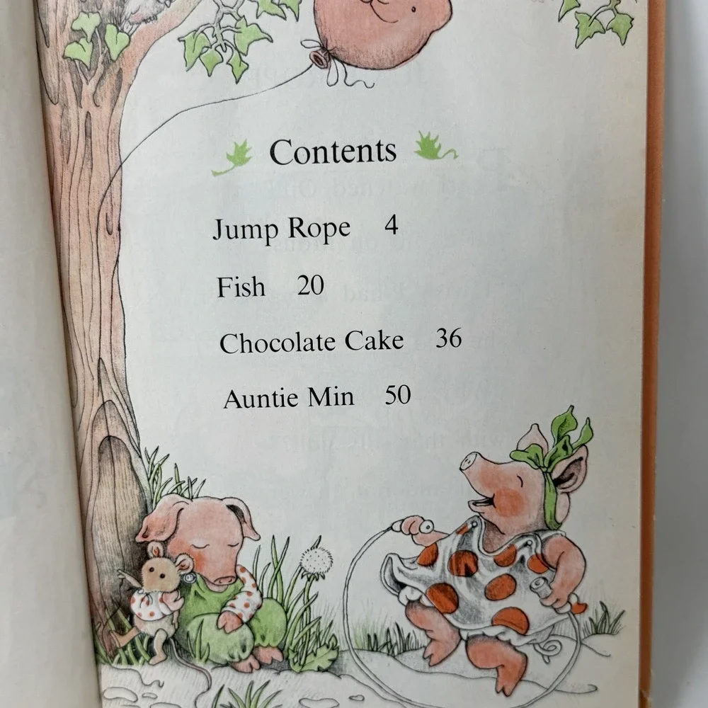 Oink and Pearl Kay Chorao‎ 1981 I Can Read Book Harper & Row